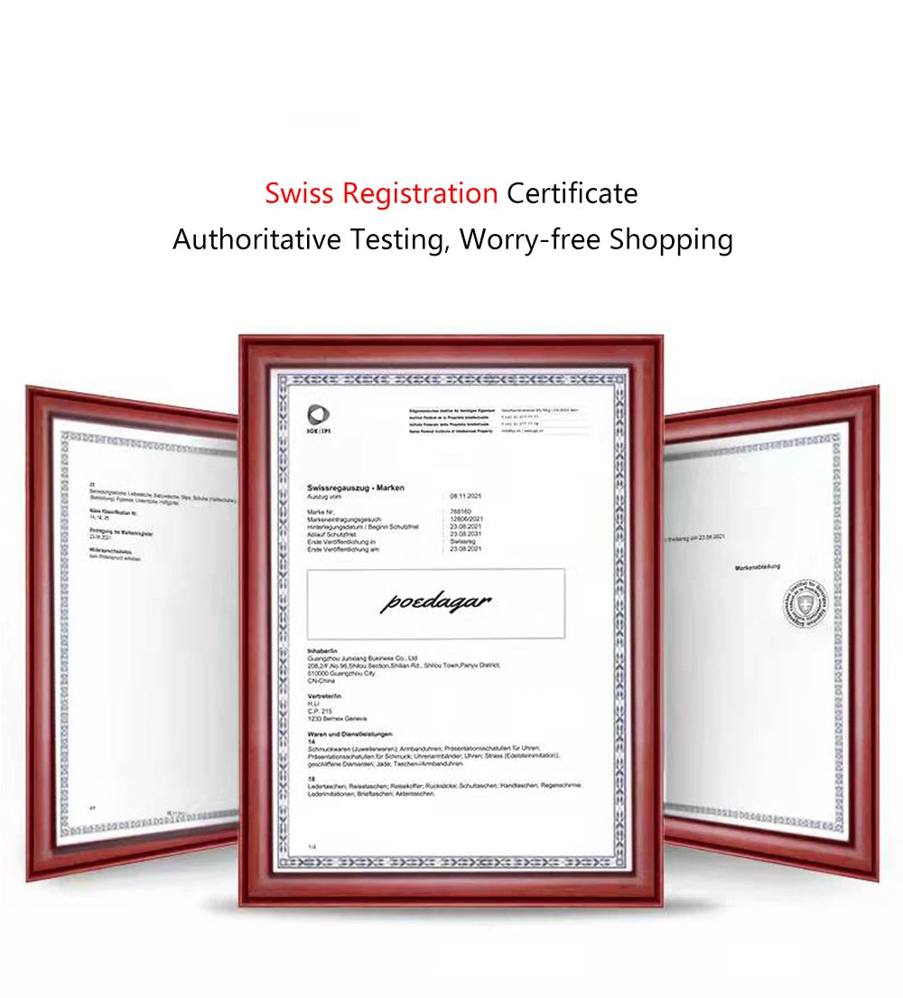 POEDAGAR Luxury Diamond Women Watch Waterproof Stainless Steel Quartz reloj+Box