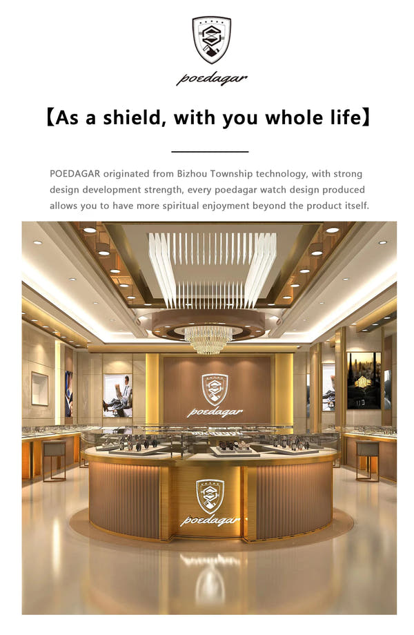 POEDAGAR High-Quality Luxury Women Watch Waterproof Leather Quartz reloj + Box