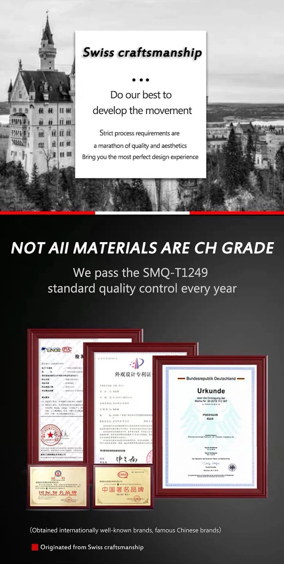 POEDAGAR High-Quality Luxury Women Watch Waterproof Leather Quartz reloj + Box