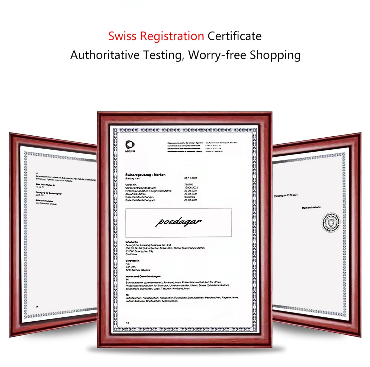 POEDAGAR Elegant Square Women Watch – Waterproof Mesh Stainless Steel Quartz reloj + Box