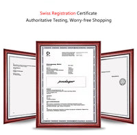 POEDAGAR Elegant Square Women Watch – Waterproof Mesh Stainless Steel Quartz reloj + Box